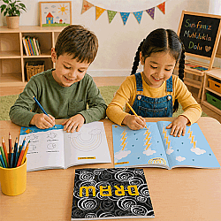 3+ Yaş 4'lü Set | IQ, Dikkat ve Yetenek Geliştiren Kitaplar Serisi - 5