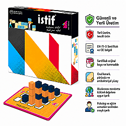 İSTİF Ahşap Zeka ve Akıl Oyunu 4+ Yaş 2 Oyuncu - 6