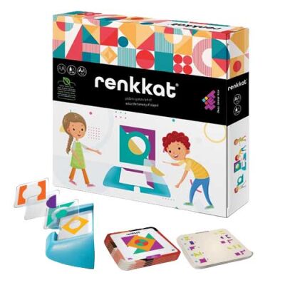 RENKKAT (Tekli) Dikkat ve Zeka Oyunu 4+ Yaş 1 Oyuncu - 7