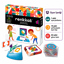 RENKKAT (Tekli) Dikkat ve Zeka Oyunu 4+ Yaş 1 Oyuncu - 3
