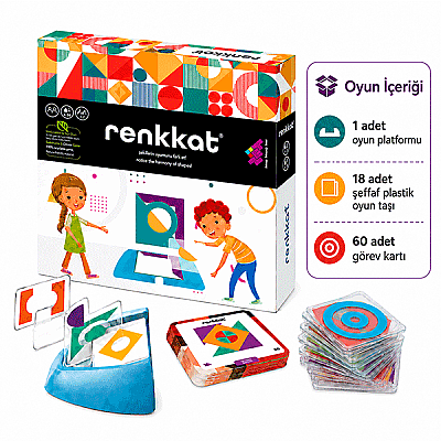 RENKKAT (Tekli) Dikkat ve Zeka Oyunu 4+ Yaş 1 Oyuncu - 3